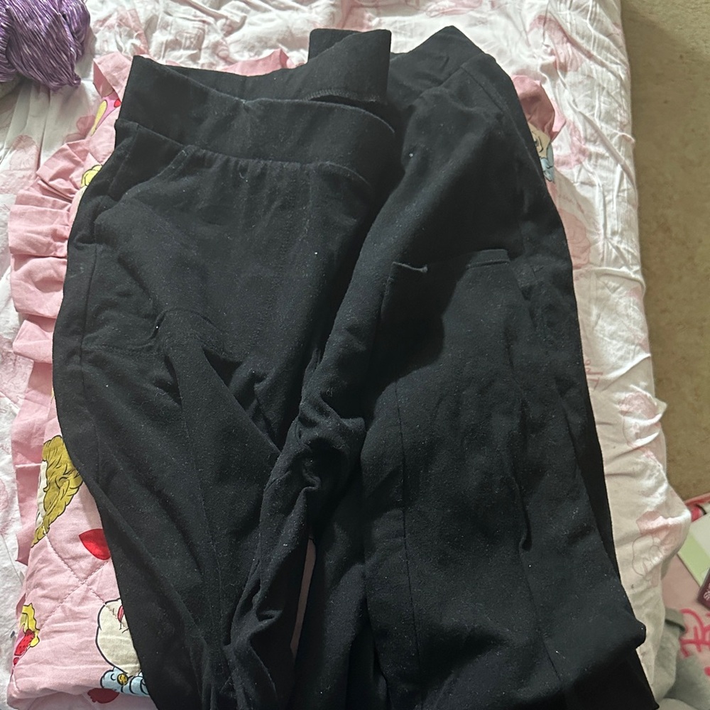 Black Plus Sized Leggins